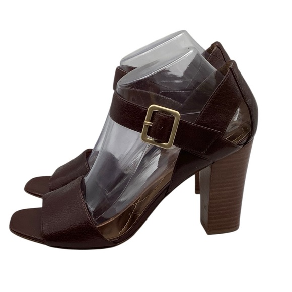 Enzo Angiolini Shoes - Enzo Angiolini Brown Sandals‎ Casual Leather Design size 9